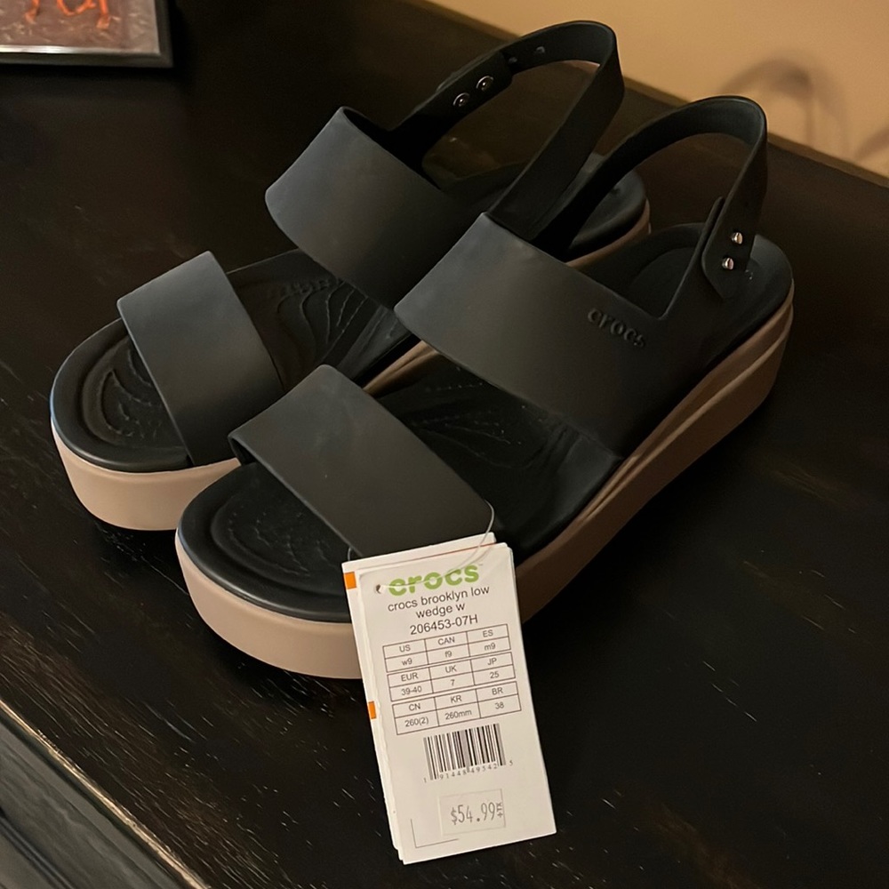 Womens Croc Wedge